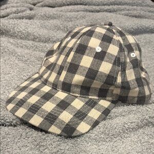 Plaid Checkered Baseball Cap